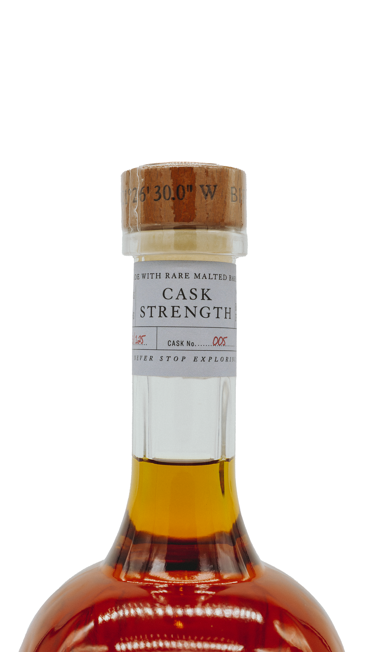 Bird Creek Whiskey - Cask Strength - Full Pint - 57.5% alc/vol - 115 Proof
