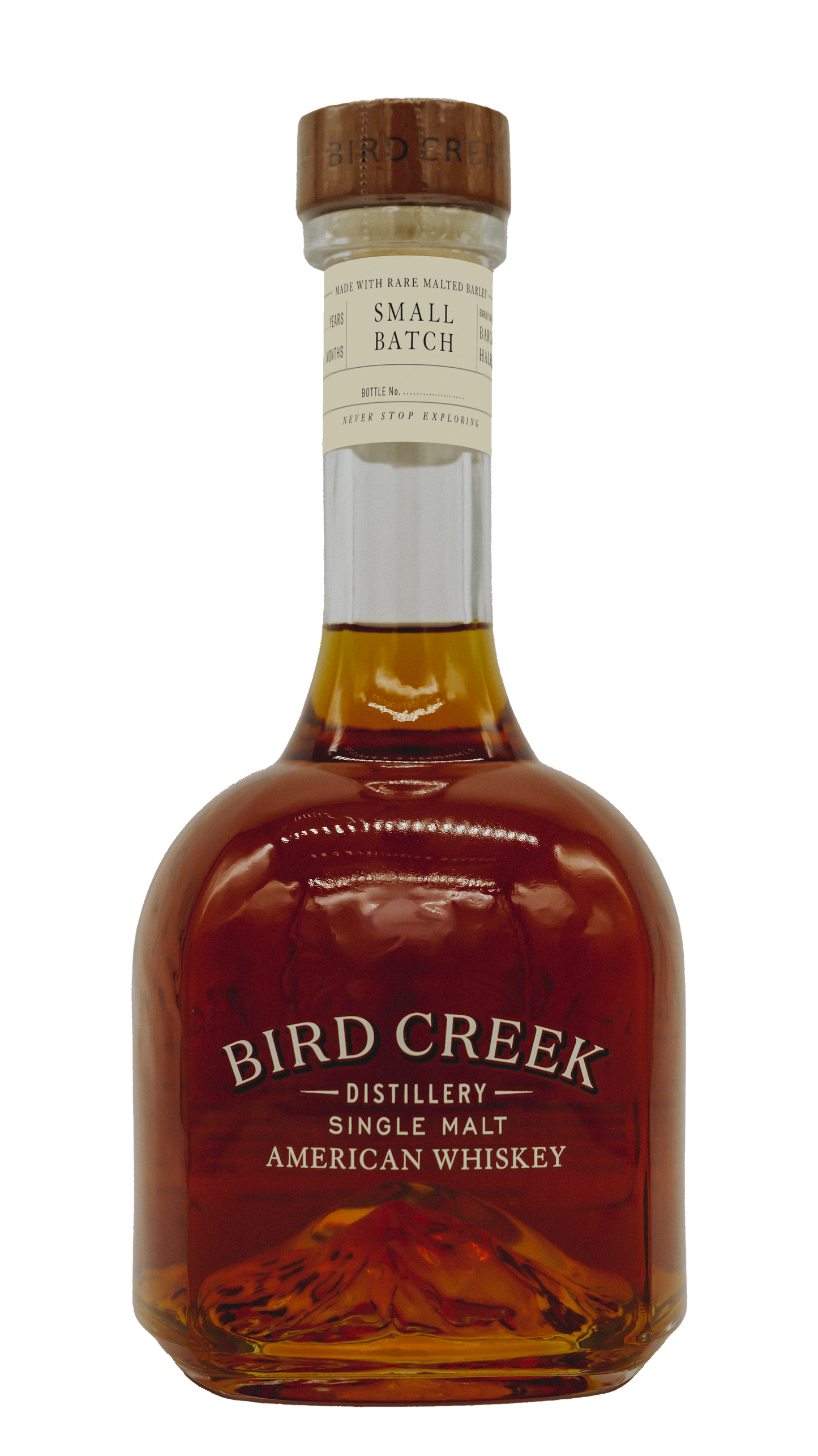 Bird Creek Whiskey - Small Batch - Baronesse/Full Pint - 46% alc/vol - 92 Proof