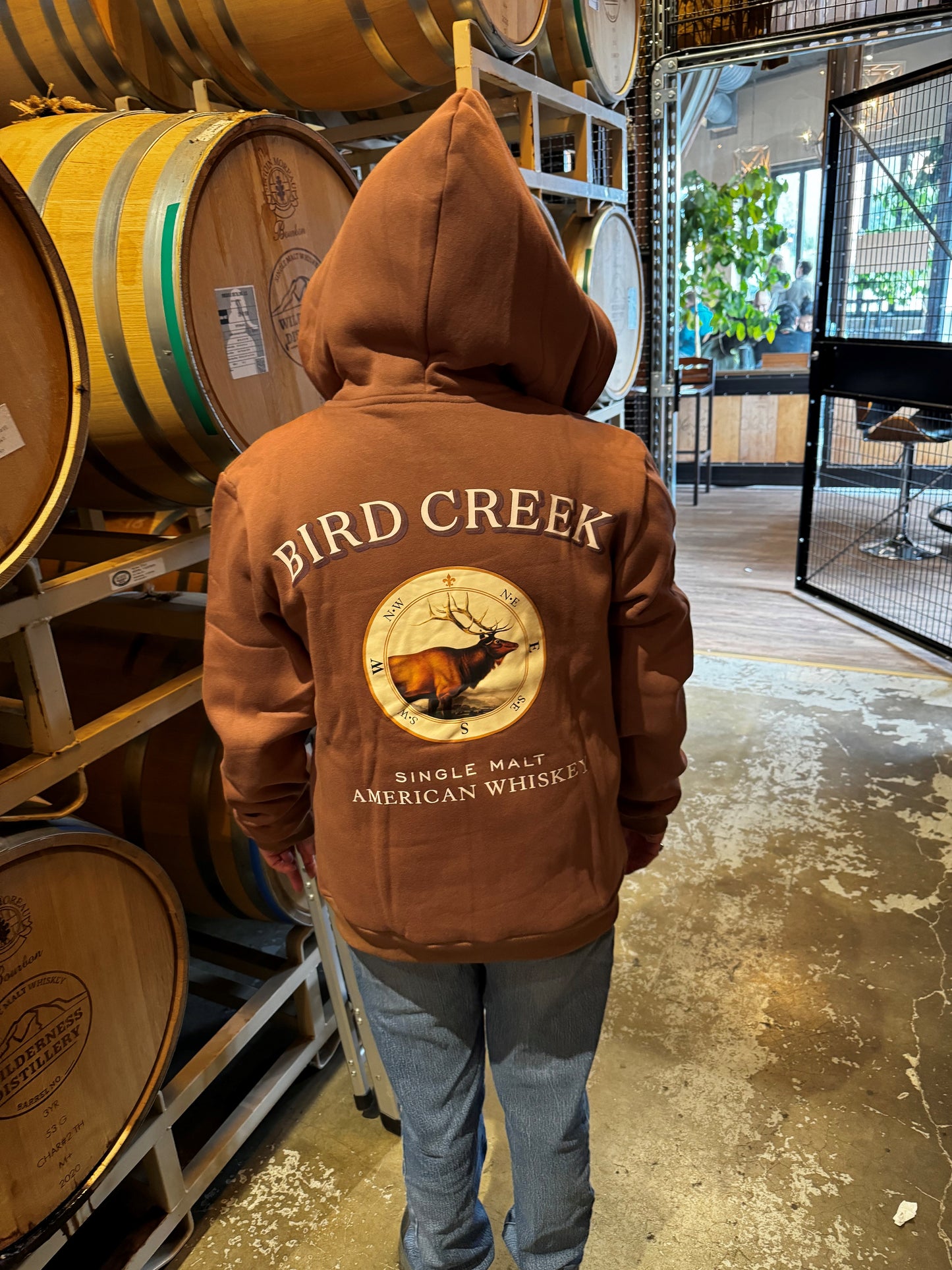 Bird Creek Hoodie with Zipper