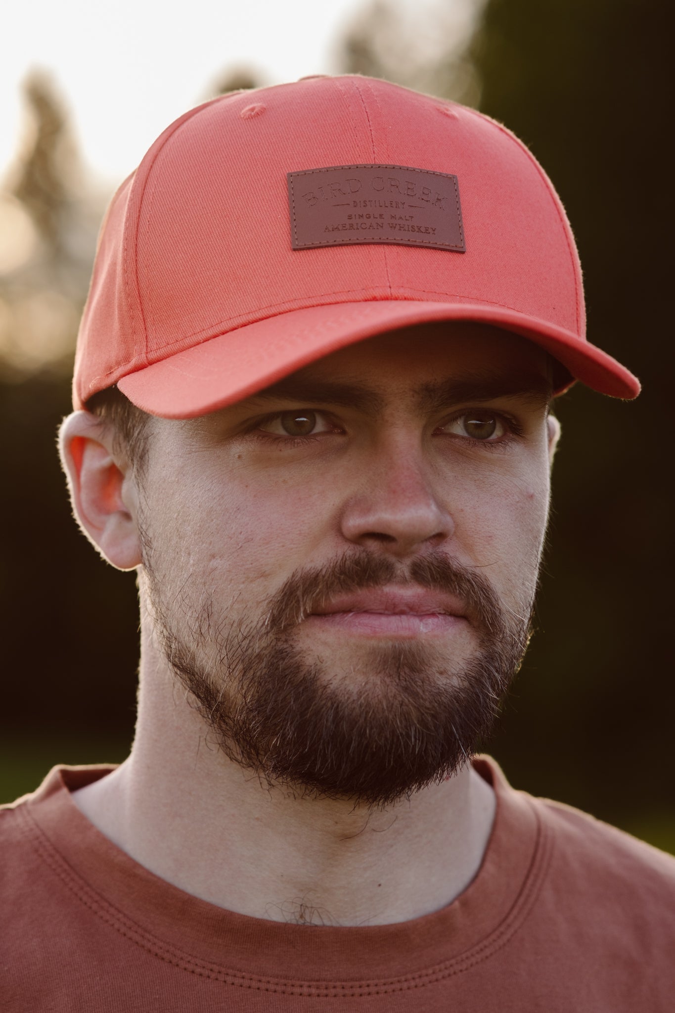Leather Patch Hat