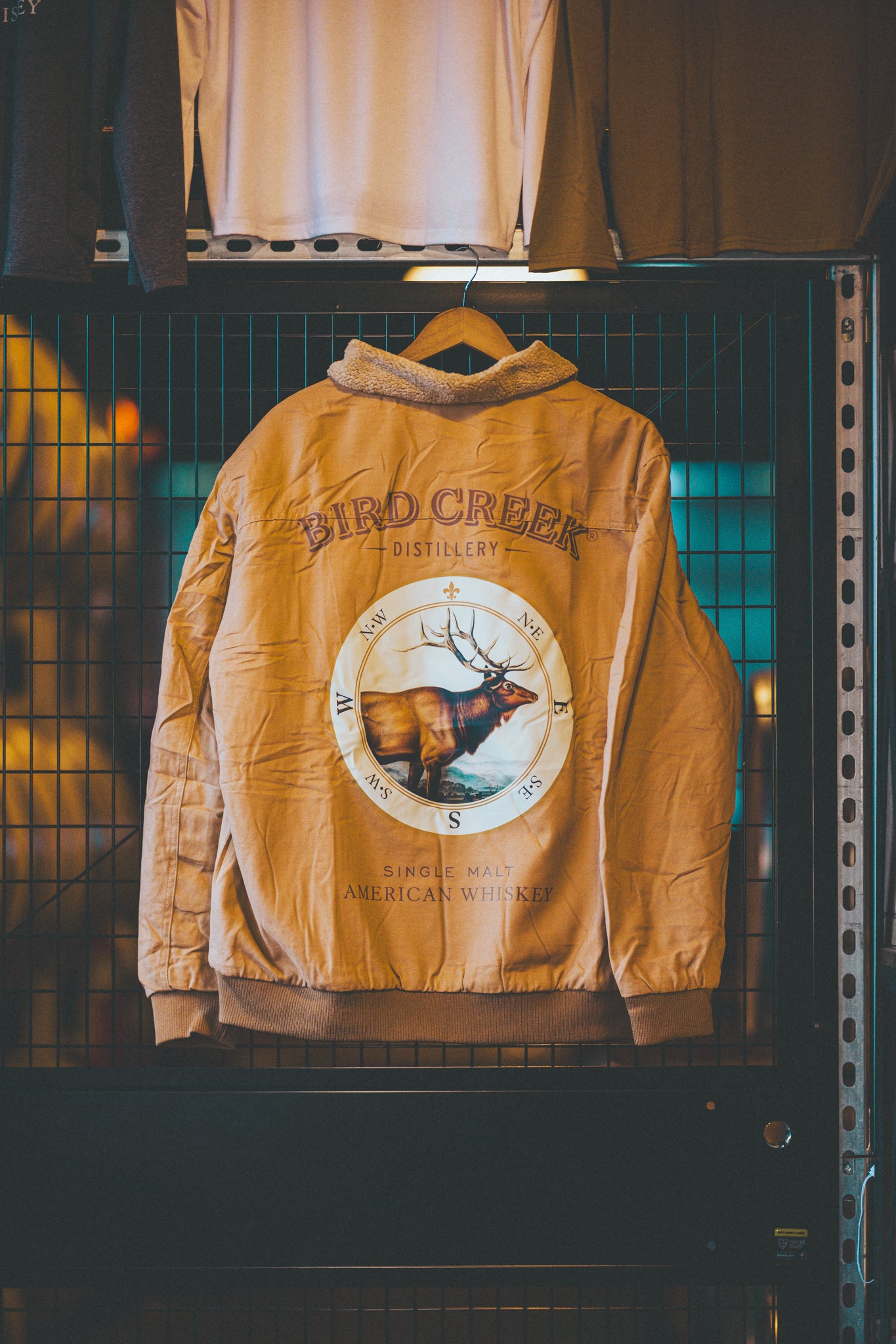 Fleece-Lined Bomber Jacket