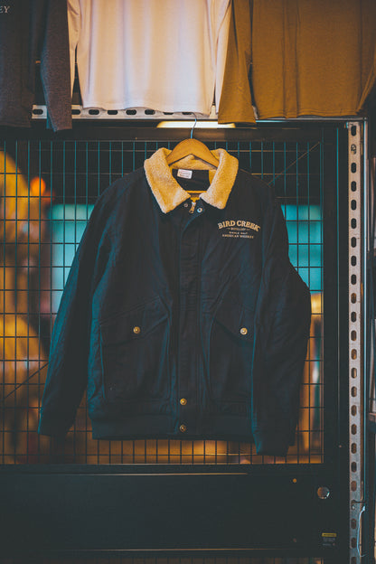 Fleece-Lined Bomber Jacket