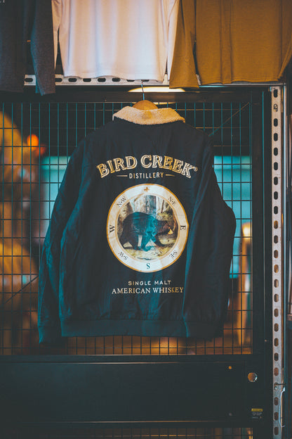 Fleece-Lined Bomber Jacket