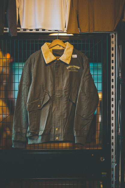 Fleece-Lined Bomber Jacket