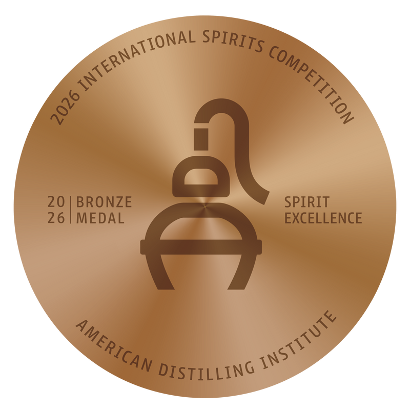 Bronze medal from the 2026 International Spirits Competition by the American Distilling Institute