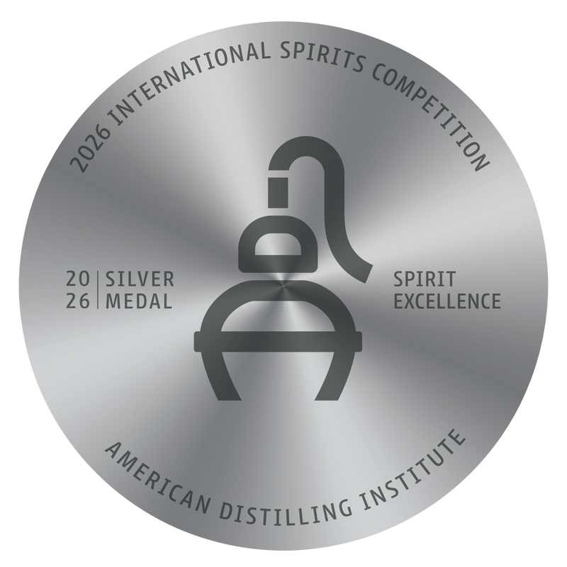 Silver medal from the 2026 International Spirits Competition by the American Distilling Institute