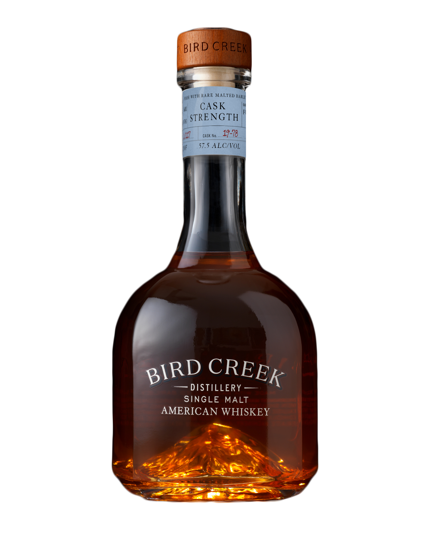 Bird Creek Whiskey - Cask Strength - Full Pint - 57.5% alc/vol - 115 Proof
