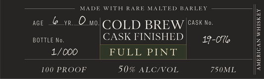 COLD BREW CASK - Full Pint