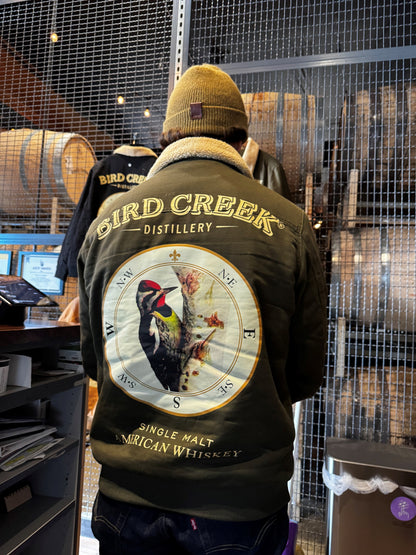 Fleece-Lined Bomber Jacket